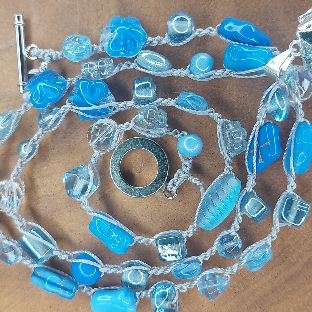Handcrafted Quartz Crystal Necklace by Rust Belt Raised - Picture 5 of 16